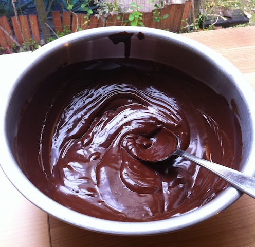 chocolate glaze