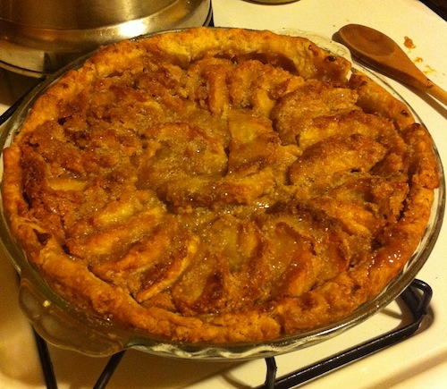 peanut butter apple pie