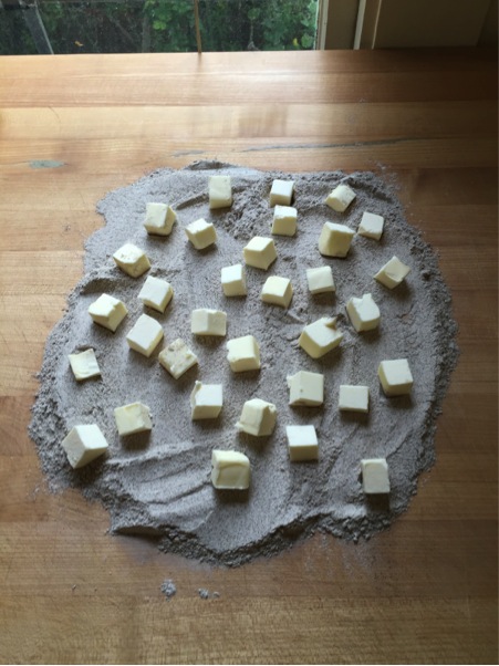 buckwheat apple tart