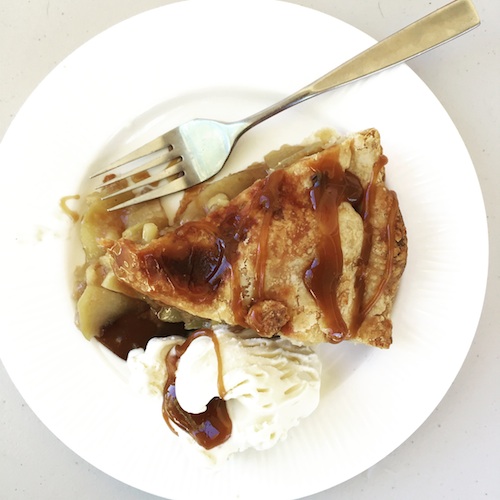 bourbon ginger apple pie